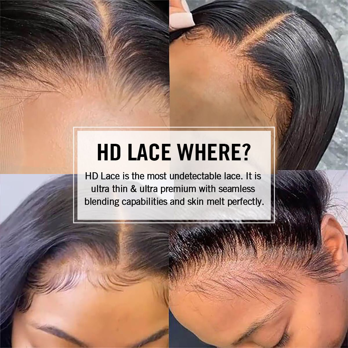 HD Lace Closures and Frontals